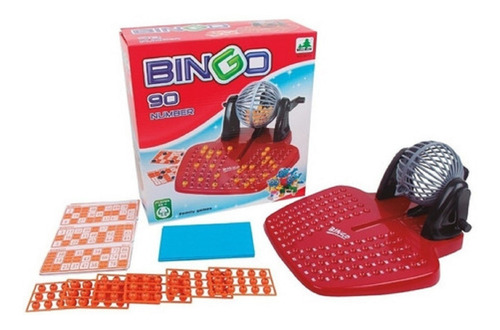 Bingo Bolillero 48 Cartones Juego De Mesa Lyon Toys