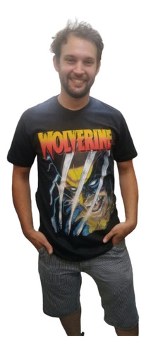 Remera Wolverine Marvel Comics - Sector2814