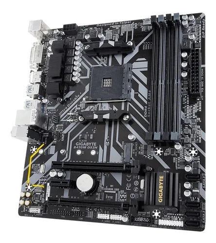 Kit Gamer Ryzen 7 Pro 4750g Tarjeta Madre Gigabyte B450 Color