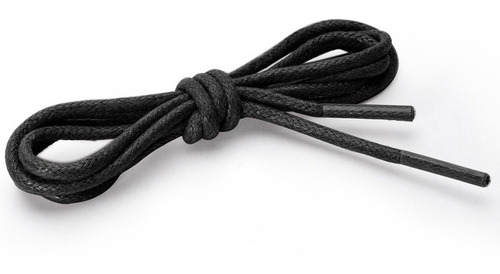 Aguja Redonda Cordón Para Bota Negro 60cm 4pieza (s)