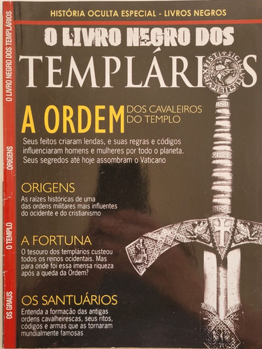 Revista Antiga - História Oculta Especial - Templários
