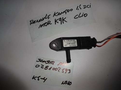 Sensor Map Renault Kangoo 1.5 Diesel Dci Motor K9k