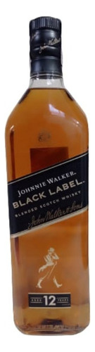 Whisky Escocês Johnnie Walker Black Label 12 Anos 1 Lt 