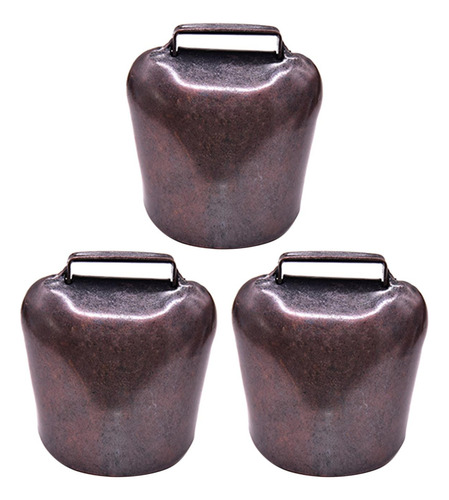 3 Uds. De Cascabeles Para Collar De Perro, Bronce Rojo
