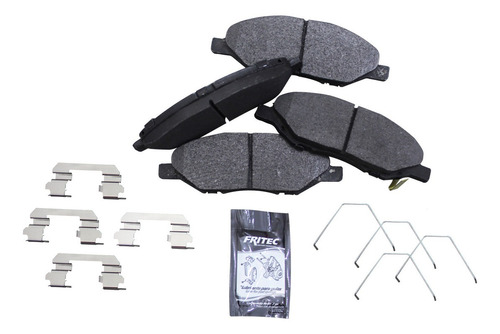 Kit Pastillas Freno Delanteras Nissan Versa 2009 Ceramic