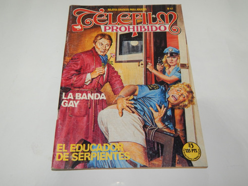 Telefilm Prohibido Revista Comic Historieta #47 1988 Dist0