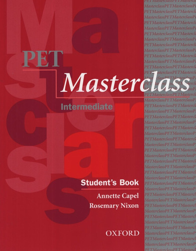 Pet Masterclass - Student's Book And Introduction To Pet Pac