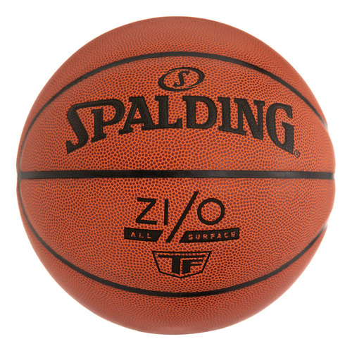 Spalding Zi/o Baloncesto Para Interiores Y Exteriores De 29. Color Naranja/fiesta De Bloques