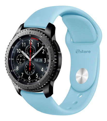 Correa Compatible Con Samsung Gear S3 Classic Celeste Cl