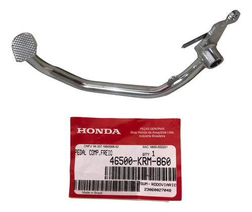 Pedal De Freio Original Honda Cg 150 Titan 2004 A 2012