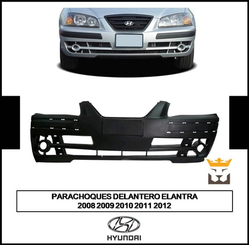 Parachoques Delantero Elantra 2008 2009 2010 2011 2012