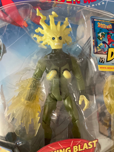 Electro The Spectacular Spiderman Serie Animada Hasbro 2008 (Usado)
