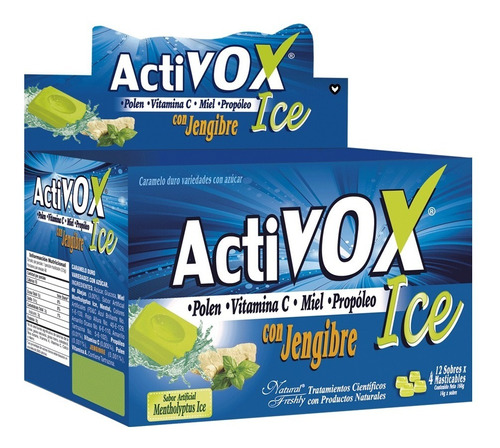 Activox Ice 12 Sobres X4