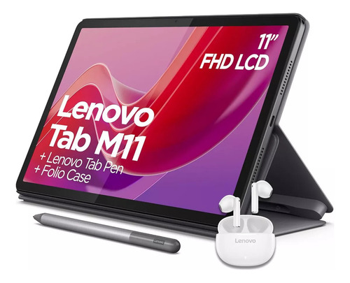 Tablet Lenovo Tab M11 4gb 128gb + Pen + Earbuds E310 Tws