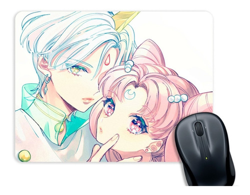 Mouse Pad Sailor Moon. Pegaso Y Sailor Chibi.