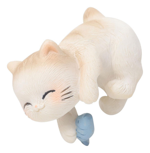 Garden Cat Statue Plantador Potinería Ornamento De Estilo A