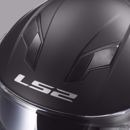 Imagen 5 de 9 de Casco Moto Ls2 F 320 Evo Stream Mate Negro Devotobikes
