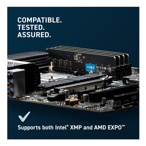 Memoria Ram 32gb 5600 Mhz Ddr5 Crucial 6