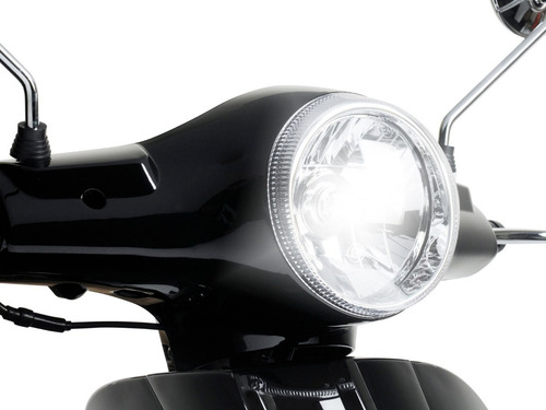 Imagen 5 de 8 de Moto Carabela Greaser 150 Scooter Negro