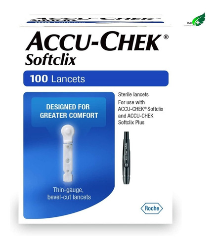 Lancetas Softclix Accu-chek X 100uds.