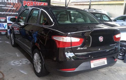 Imagem 6 de 13 de Fiat Grand Siena Essence 1.6 Preto 2014