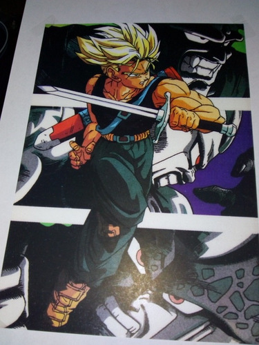 Imagen 1 de 1 de Poster Trunks 27 X 37 Se Envia Con Papel Cascaron De 1/4