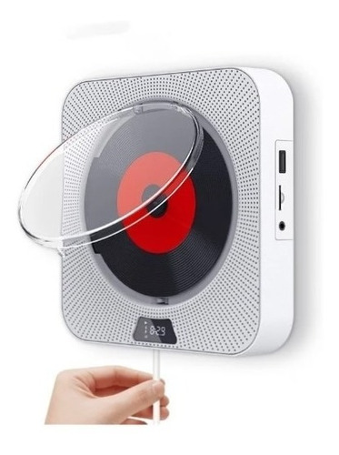 Reproductor De Cd Portatil De Pared Con Pantalla Profesional