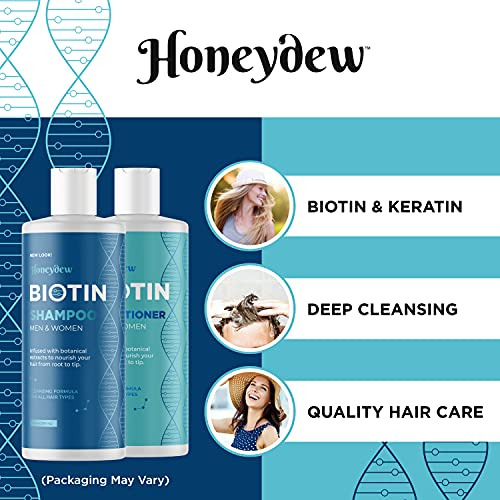 Set De Champú Y Acondicionador Voluminizador De Biotina Con