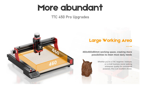 Máquina Cortadora Láser Cnc Twotrees Ttc 450 Pro