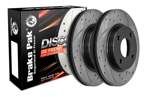 Disco De Freno Brakepak Ford Focus Clx -  - Precio X Par