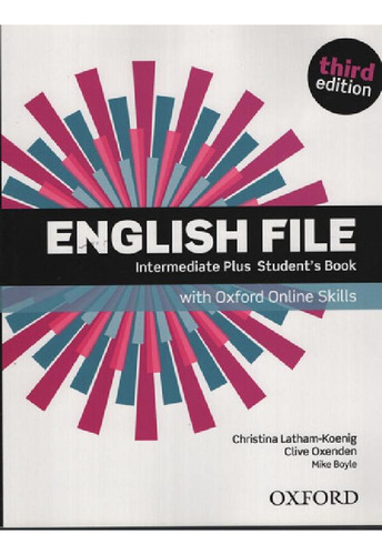 Libro - English File Intermediate Plus (3rd.edition) Studen