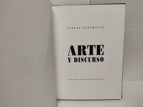 Arte Y Discurso - Carlos Espartaco