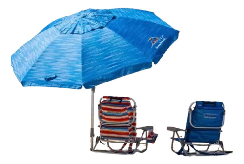 2 Sillas Plegable Para Playa Alberca Camping Outdoors Colore