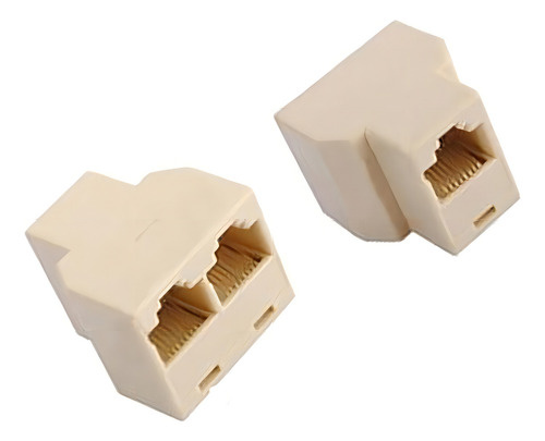 Kit duplicador de adaptadores de cables de red RJ45 C/2, cables de 5 M