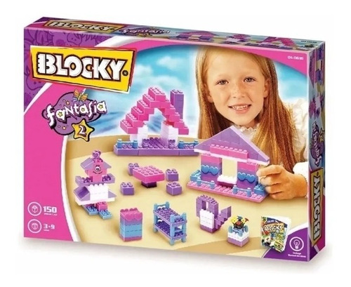 Bloques Blocky Fantasía 2. 150 Piezas