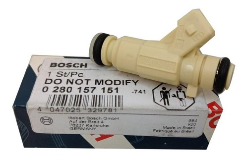 Inyector De Combustible Bosch Chevrolet Agile / Montana