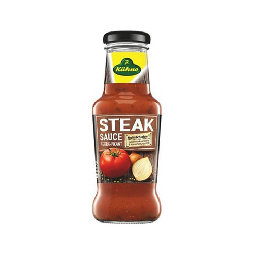 Steak Kuhne Sauce Peppery-piquant 250ml Origen: Alemania