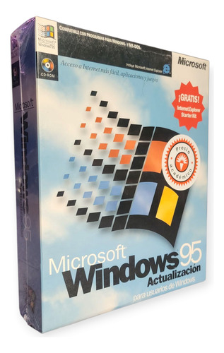 Microsoft Windows 95 Original Fisico Bigbox Cerrado