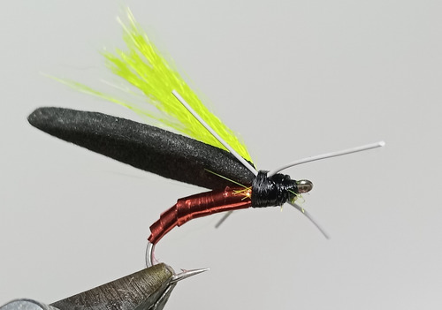Mosca Seca Para Carpa Fly X 3 Unidades Negro