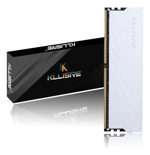 Memoria Ram Kllisre Ddr4 16gb (2 X 8gb) 2666mhz Blanco