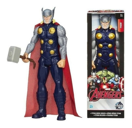 Figura Muñeco De Thor 30 Cm Titan Hero Marvel Hasbro