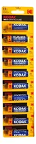 Comprar Tira Blister 10 Pilas Baterias Kodak Aa Super Alcalina 1.5v