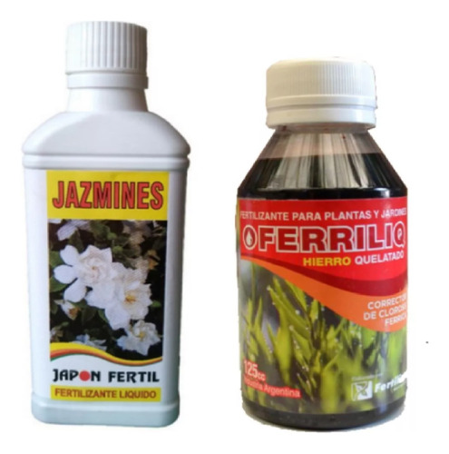  Fertilizante Jazmin + , Hierro Quelatado 125ml Japon Fertil