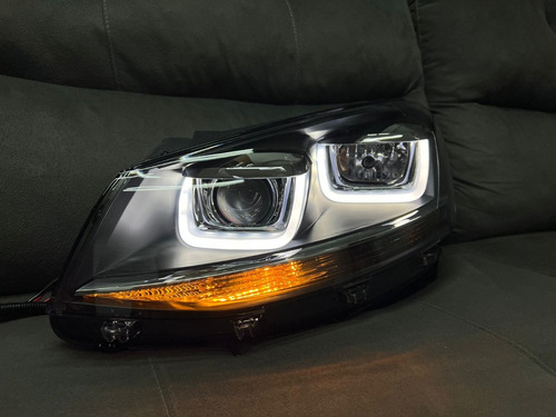 Farol De Led 2u Volks Gol Saveiro Voyage G6 G7 Black Friday