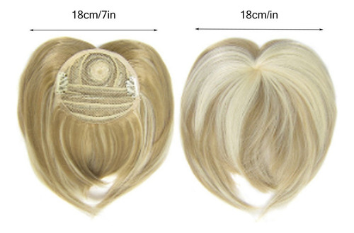 Peluca De Pelo For Mujer, Sedosa, Con Clip, Ajuste Re