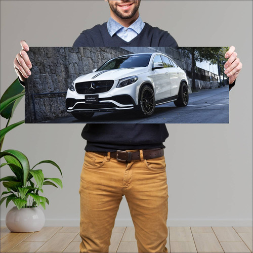 Cuadro 30x80cm Auto 2017 Mercedes Benz Gle Class 869