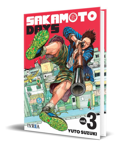 SAKAMOTO DAYS Vol.3, de AYUTO SUZUKI. Editorial Ivrea, tapa blanda en español, 2022