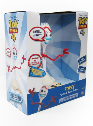 Toy Story 4  Muñeco Forky Figura Parlante Español Original 