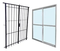 Comprar Aberturas Puerta Ventana 240x200 Aluminio C\u002Freja Cerradura