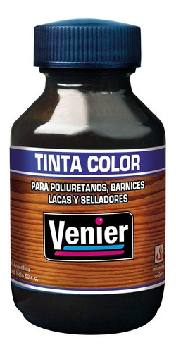 Tinta Venier Para Madera Todos Los Colores 60cc